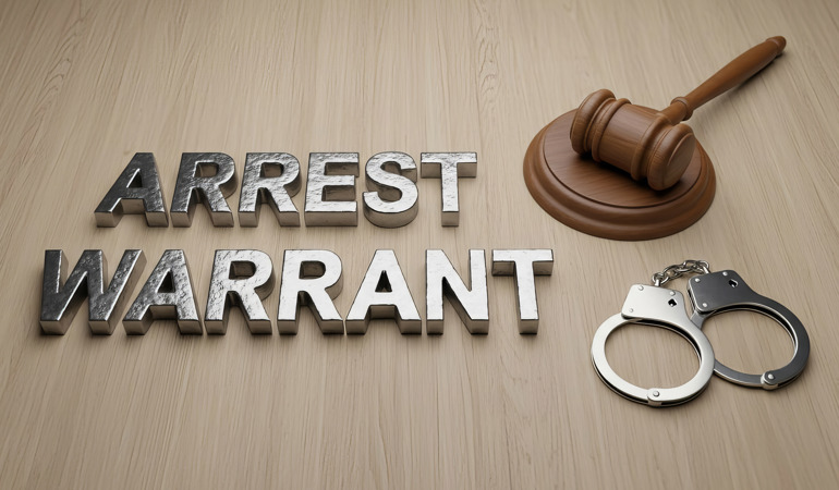 What is a bench warrant in Delaware and Maryland?