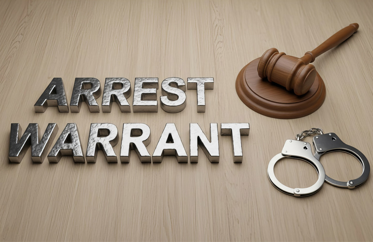 What is a bench warrant in Delaware and Maryland?
